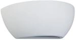 Lindby Gips Wandlampe wei&szlig;, bemalbar indirektes Licht Wandleuchte 1 flammig f&uuml;r