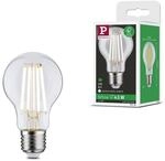 Paulmann 29124 Eco-Line Filament 230V LED Birne E27 1er-Pack 525lm 2,5W 4000K Klar