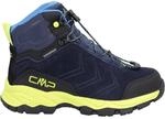 CMP Kinder Melnick Mid WP Schuhe, b.Blue-Lime, 36