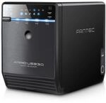 FANTEC Qb-35US3R Externes 4-fach Raid Festplattengeh&auml;use (f&uuml;r 4x 8, 89 cm (3, 5