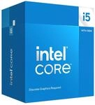 Intel Core i5-14400F Desktop-Prozessor 10 Kerne (6 P-Kerne + 4 E-Kerne) bis zu 4,7