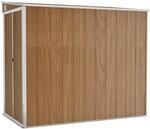 vidaXL Wand Ger&auml;teschuppen Kunststoffgriff mit Sperrfunktion Ger&auml;tehaus Gartenhaus
