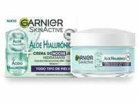 Garnier SkinActive Nachtcreme mit Hyaluronsäure und Aloe Vera, 50 ml