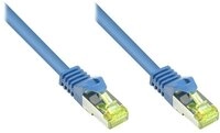Good Connections RJ45 Ethernet LAN Patchkabel mit Cat. 7 Rohkabel und Rastnasenschutz