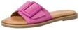 Tamaris Damen Mules Pantoletten Leder Blockabsatz Sommer; PINK/pink; 38 EU