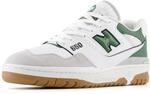 New Balance Herren 550 Sneaker, White Green, 41.5 EU