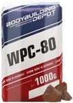 Bodybuilding Depot Whey Protein Pulver 1kg - Schoko intensiv | umweltfreundlich in