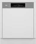Beko BDSN36461XC bPRO 500 Einbau-Geschirrsp&uuml;ler teilintegriert 60 cm, f&uuml;r 14