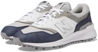 New Balance Herren 997 Golfschuhe, Marineblau/Wei&szlig;, 41.5 EU