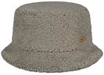 Barts W Teddybuck Grau - Stylischer warmer Damen Teddyfleece Winterhut, Gr&ouml;&szlig;e One