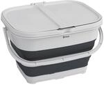 COLLAPS RECYCLEIT - Korb Navy Night Doppeleimer Outwell Farbe Navy Night
