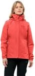 Jack Wolfskin Damen Stormy Point 2l Jkt W, Vibrant Red, L EU