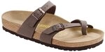 Birkenstock Classic Mayari Birko-Flor Unisex-Erwachsene Zehentrenner, Mokka, 37...