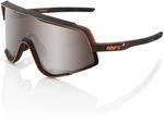 100% Glendale Brille, Braun/Orange, silberne Gl&auml;ser
