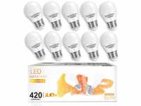 Aigostar E27 LED Lampe 5W, Warmweiss 3000K, 400 Lumen, Lampe G45 Leuchtmittel...