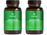 Vitabay Forskolin 400 mg hochdosiert &ndash; 180 vegane Kapseln &ndash;