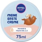 NIVEA BABY Meine erste Creme, vegane und hypoallergene Hautcreme schützt und NIVEA BABY Meine erste Creme, vegane und hypoallergene Hautcreme schützt und