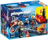 PLAYMOBIL 5365 Feuerwehrm&auml;nner Mit L&ouml;schpumpe