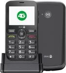 Doro 1880, Seniorenhandy ohne Vertrag, Einfaches Mobiltelefon mit gro&szlig;en Tasten und