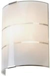 Lindby Glas Wandlampe, Wandleuchte innen Innenleuchte Wand Metall 1x E14 max....