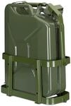 Relaxdays Kanisterhalterung Auto, f&uuml;r 10 & 20 L Reservekanister, Halter