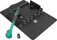 Wera 05005531001 8100 SB 13 Zyklop Comfort Knarrensatz, Umschalthebel,...