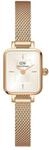 Daniel Wellington Quadro Uhr 15.4x18.2mm Double Plated Stainless Steel (316L) Rose
