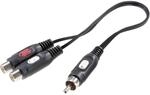 Speaka Cinch-Adapter STECKER/2X Kupplung
