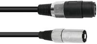 OMNITRONIC Adapterkabel Speaker(F)/XLR(M) 1m sw