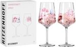 RITZENHOFF 3461009 Aperitifglas 500 ml - 2er Set - Serie Sommersonett - 2 St&uuml;ck,