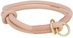 TRIXIE Soft Rope Zug-Stopp Halsband Gr&ouml;&szlig;e L-XL: Halsumfang 55 cm/13 mm in rosa -
