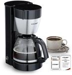 Cloer 5019 Filterkaffeemaschine f&uuml;r 8 Tassen, Warmhaltefunktion, Tropfstopp &