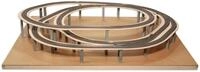 NOCH Easy Track Trassenbausatz &bdquo;Theisensee, kompakter Anlagenbausatz H0 123 x 103