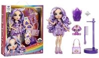 Rainbow High Modepuppe mit Schleim & Haustier - Violet (Lila) - 28 cm Schimmernde