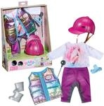 BABY born Deluxe Reiter-Outfit mit Hose, Stiefeln und Helm f&uuml;r 43 cm Puppen, 836194