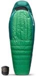 Sea to Summit Ascent -1C/30F - Daunen-Schlafsack rain forest green long links