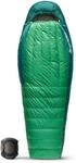 Sea to Summit Ascent -9C/15F - Daunen-Schlafsack rain forest green regular links