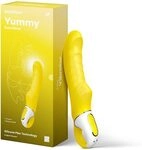 Satisfyer G-Punkt Dildo Vibrator Yummy Sunshine | 12 Vibrationsmodi | Klitoris &