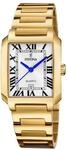 Festina Damen Uhr Analog Edelstahl 316L Gold - Quarzwerk - Mineralglas hochresistent
