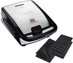 Tefal Snack Collection Sandwich- und Waffelmaker, antihaftbeschichtete Platten,