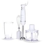 SEVERIN Stabmixer-Set, ca. 600 W, Inkl. Mixbecher mit Deckel, Schneebesen,