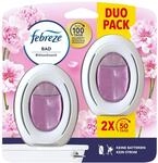 Febreze Bad Lufterfrischer Lenor Bl&uuml;tenhauch Duo, Duftstecker zur...