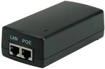 VALUE Gigabit PoE+ Injektor, 30W, Schwarz