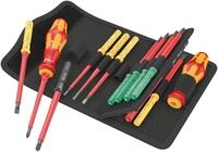 Wera 05006611001 Kraftform Kompakt VDE 17 Universal 1 Tool Finder, 17-teilig