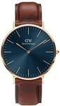Daniel Wellington Classic Uhr 40mm Double Plated Stainless Steel (316L) Rose Gold