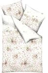 Kaeppel Bettw&auml;sche H&auml;schen Mako-Satin rosa Gr&ouml;&szlig;e 1x 135x200 cm + 1x 80x80 cm