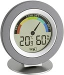 TFA Dostmann Thermo-Hygrometer digital Cosy, 30.5019.10, Luftfeuchtigkeit und