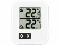 TFA Dostmann Digitales Max-Min-Thermometer, zwei Temperaturen messbar, L 57 x B 13