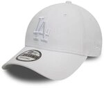 New Era Los Angeles Dodgers MLB League Essential Tonal Wei&szlig; Verstellbare...