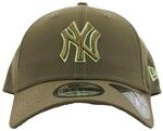 New Era 9Forty Strapback Cap - Outline New York Yankees Oliv